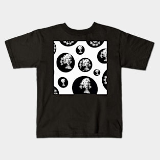 Marilyn in Black and White Kids T-Shirt